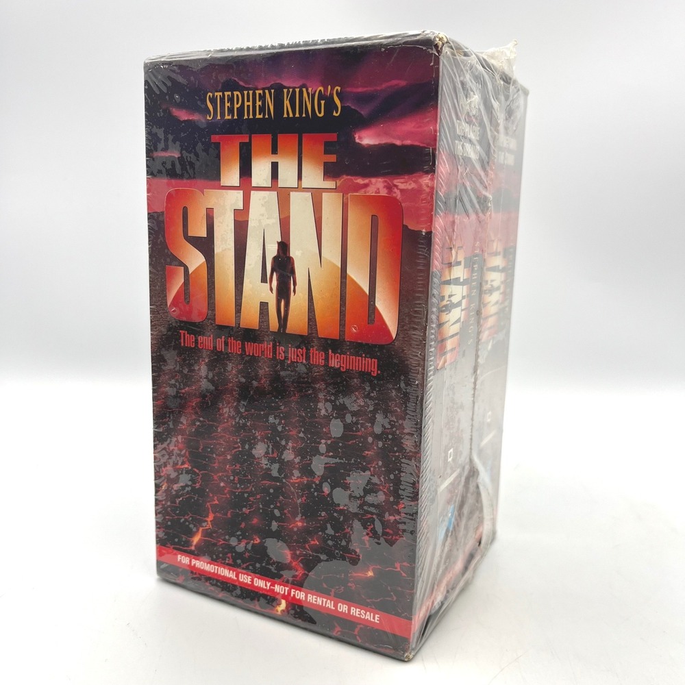 Stephen King's The Stand Complete Promotional VHS Box 2 Sealed Screeners 1994